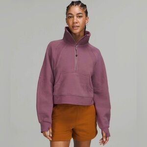 Lululemon Scuba Oversized Funnel Neck Half-Zip